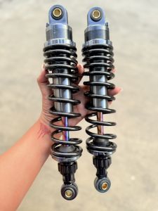 โช๊คโชบิ แกนรุ้ง เวฟ ขนาด320 มิล ตรงรุ่น wave/110/125 แกน 12 มิล