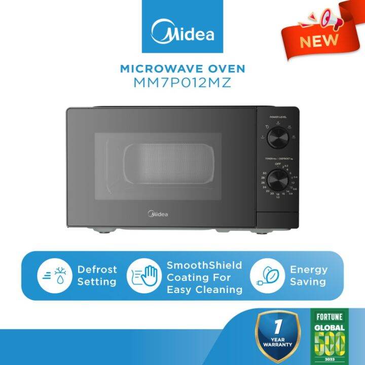 Midea MM7P012MZ 20L Inverter Digital Microwave Oven With Knob Control ...