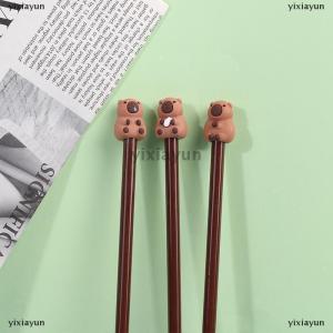 [COD] yixiayun 10PCS Cartoon Cute Capybara Pencil Cap Silicone Pen Topper Covers For Kids Cute Pencil Extender Stationery School Supplies
