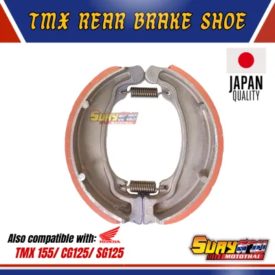 JAPAN QUALITY TMX 155 Rear Brake Shoe