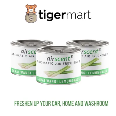 Initial AirScent Serai Wangi Lemongrass Perfume Air Freshener