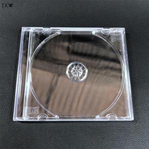SHNGki Nhựa trong suốt duy nhất mảnh đĩa trường hợp CD trường hợp dày CD DVD hộp đĩa