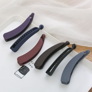 Womens back of the head vertical clip nonslip hair clip