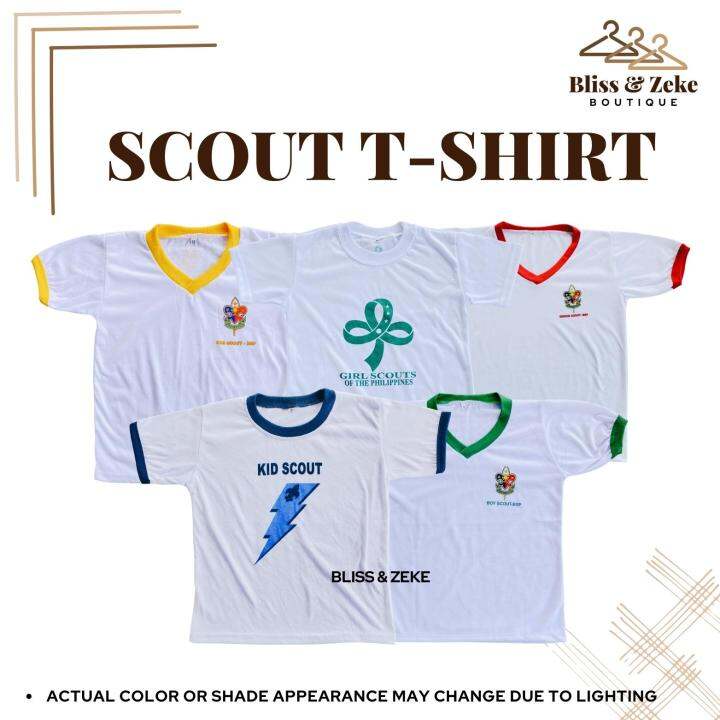 Scout Tshirt Uniform | Kid Kab BSP Senior GSP | BZBoutique | Lazada PH