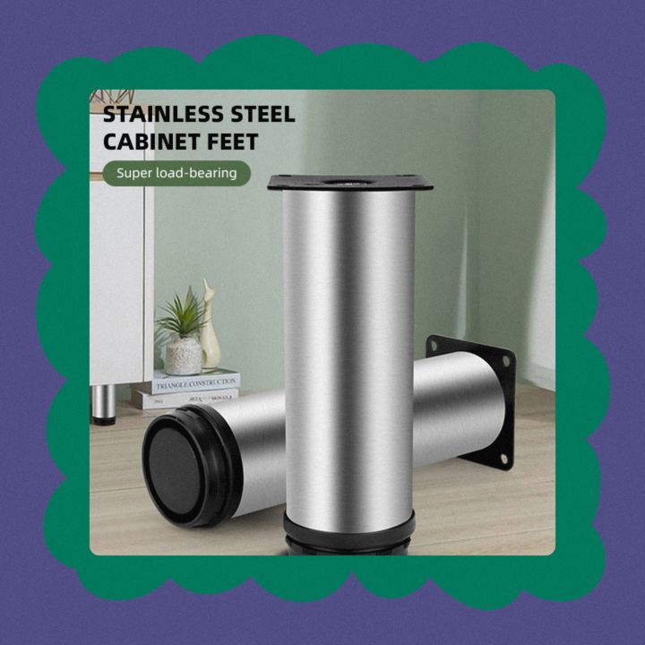 【Pefecthome.PH】1pcs Furniture Legs Stainless Steel Sofa Height