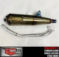 Original ReplicaPro Brand - CONICAL RATLOOK FOR MIO / NMAX / AEROX / BEAT / CLICK - Mio Pipe | NMAX Pipe | Aerox Pipe | Beat Pipe | Click Pipe | Exhaust Pipe | Muffler | Replicas Pro. 