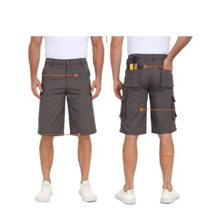 ZITY Cargo Shorts for Men Cotton Outdoor Multi Pocket - Gardening Fishing Hiking Comfort Fit Work Shorts S-5XL