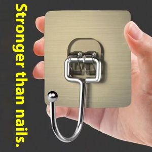 Móc treo tường trong suốt đa chức năng cho gia đình nhà bếp và phòng tắm sử dụng