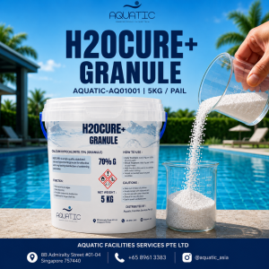 Calcium Hypochlorite Chlorine 70% Granular 5KG | Pool Chlorine Shock Treatment | Fast Dissolving Water Disinfectant
