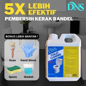 DNS Toilet Cleaner Pembersih Noda Kerak Membandel Kamar Mandi 1 Liter