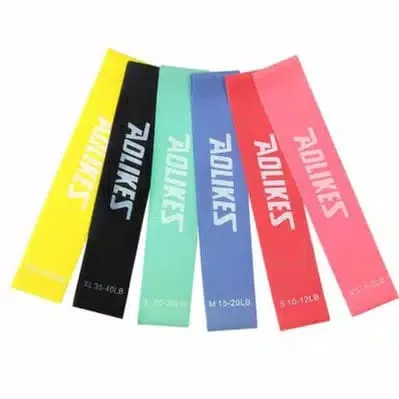 [ Life Style ] Resistence Band Aolikes High Quality Training Otot Fitness Gym Fleksible Lateks Alami R.BAND AOLIKES