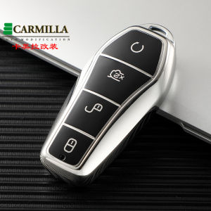 BYD ATTO 3 Chrome TPU Key Cover Key Case Key Bag Accessories