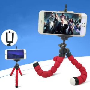 Mini Tripod Phone Tripod Portable Flexible Tripod Octopus Stand For Mobile Phone & Camera with Phone Holders