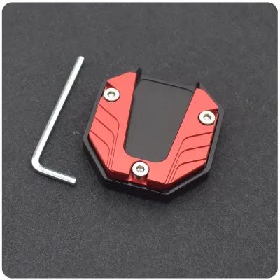 New Alloy Kickstand Support Pad for Scooter/Motorbike Anti-Skid Side Stand Extension Plate Universal Motorcycle Accessory Applicable to NMAX/ADV/PCX