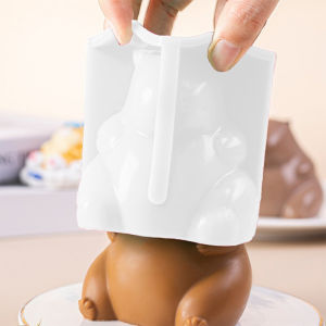 [Eqrbtl] Cute Capybara Silicone Mold Cartoon Animal Milk Jelly Pudding Silicone Mould Home Kitchen Baking Accessories Party Restaurant