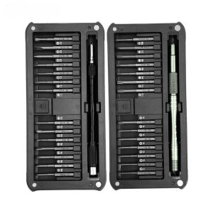 30-in-1 Extended S2 Bit Precision Screwdriver Set for Phone & Electronics Repair