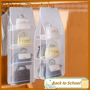 Behoo Túi lưu trữ treo túi treo đôi bên trong suốt sáu lớp lưu trữ túi phòng ngủ tủ quần áo lưu trữ túi bụi túi