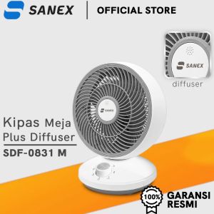 Sanex Kipas Angin Sirkulasi Udara Diffuser - 8 inch - SDF0831M - FREE ONGKIR Jabodetabek