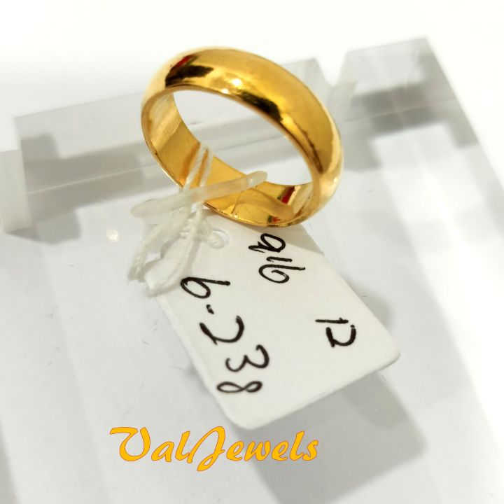 22k Gold Cross Striped Stone Embroidered Engagement Ring For Set