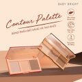 Bảng phấn bắt sáng và tạo khối Baby Bright Contour Palette 4g x 3Colors. 