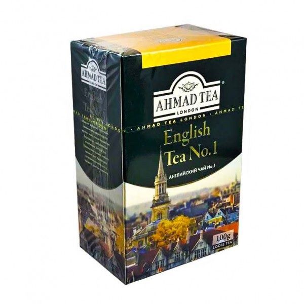 AHMAD TEA Черный чай с легким ароматом бергамота 100грамм | Lazada.co.th