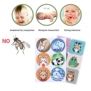 HMB 36pcs Mosquito Patch Sticker Baby Stickers Repellent Patches Cartoon Repel