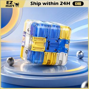 3D Maze Magic Cube Puzzle Toy Kid Labyrinth Rolling Ball Transparent Intelligence Cube Logical Thinking Antistress Education Toy