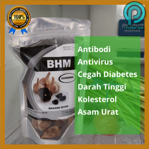 Bawang Putih Hitam Black Garlic Kating Bonggol BHM 150 gram