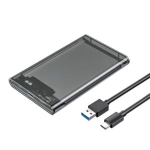 Hiện đại 2.5inch vỏ bên ngoài cho 2.5in HDD với thiết kế chống sốc và không cần khả năng tương thích rộng công cụ