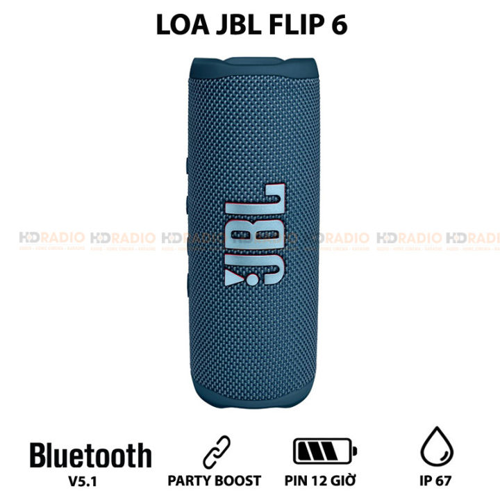 [ Sale Đặc Biệt - Bảo Hành 2 Năm ] Loa Bluetooth JBL Flip 6 - Chống ...