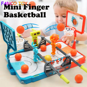 Basketball Board Games Double Player Mini Finger Basket Sport Shooting Interactive Battle Party Montessori Family Game Educational Fidget Toy for Children