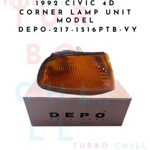 DEPO-217-1516PTB-VY 1992 CIVIC  4D CORNER LAMP UNIT