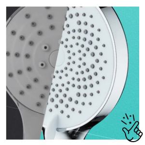 🚚 จัดส่งในกรุงเทพฯ🚚 SP8013 ฝักบัวอาบน้ำ ฝักบัวแรงดันสูง ปรับความเร็วได้ 3 ระดับ หัวฉีดแรงดันหยุดน้ำปุ่มเดียว ช่วยนวดผ