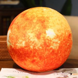 【24h Ship】Simulation Moon Plush Toy Simulation Moon Plush Toy Lifelike Earth Plush Toy Photo Prop Martian 27cm Mars Mars Plush.
