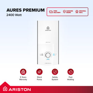 ARISTON - Instant Water Heater -Aures Premium 2400 Watt (Tanpa Tangki)