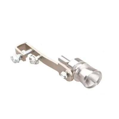 SKJK Motorcycle S/M/L/XL Simulator Sound Pipe Auto Replacement Parts Motorbike Aluminum alloy Car Blow Off Turbo Whistle Exhaust Muffler Pipe Turbo Exhaust Pipe Sound Muffler Blow Off Valve