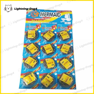 12pcs Mermaid original steel wool Brush pot steel ball stainless steel household decontamination