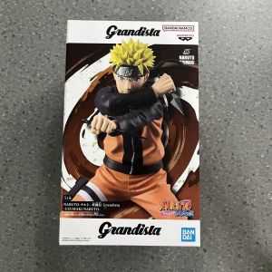 In Stock BANDAI Original BANPRESTO Grandista Uzumaki Naruto Hokage 22cm Anime action figure Model Toys ornament birthday gifts