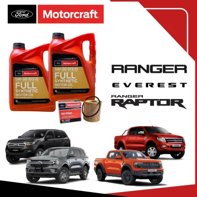 Ford Motorcraft Change Oil Bundle for Ford Ranger 2013-On Everest 2016-On Raptor 2018-On