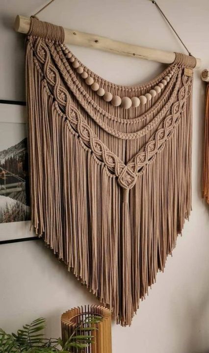 macrame wall hanging hiasan dinding dekorasi ruangan hiasan gantung