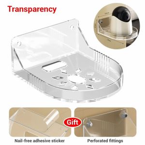 Universal Non-Drilling Wall Mount for CCTV Camera - Durable and Space-Saving Storage Holder Wall Camera Bracket