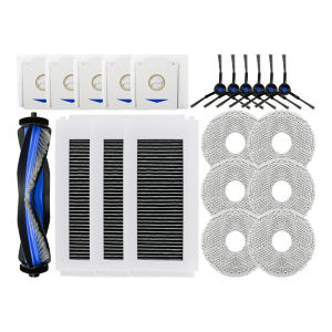 Ecovacs DEEBOT N30 Pro N30 omni Robot Vacuum Cleaner HEPA Filters Roller Main Brushes Mop Pads Dust Bags Side Brush Cover Accessories Replacement Parts