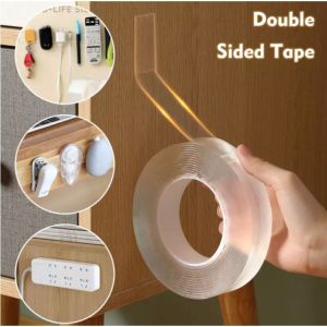 Strongly Sticky Double-Sided Adhesive Nano Tape Washable Removable Tapes-Nano Tape Strong Tape Power 双面透明胶纳米胶带~V.living~