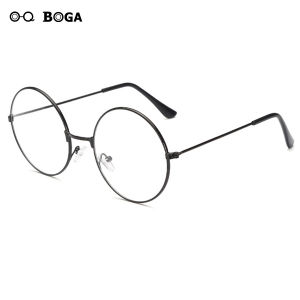 OQ BOGA 3 Colors Fashion Round Frame Outdoor Decorate Kids Glasses Children Eye Protection Full Rim Eyewear