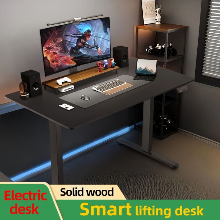 Adjustable Height Computer Table Smart Lifting Ergonomic Home Office ...