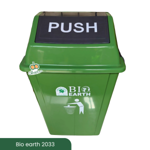 Tempat Sampah Tutup Goyang 62 Liter Bio Earth 2033
