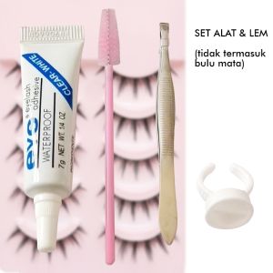 Douyin False Eyelash Fake Eyelashes Bulu Mata Palsu Korean Natural Daily Glamour Style Isi 5 Pasang
