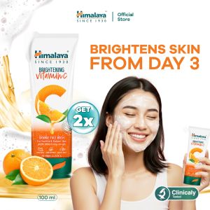 Himalaya Face Wash Brightening Vitamin C Orange 100ml