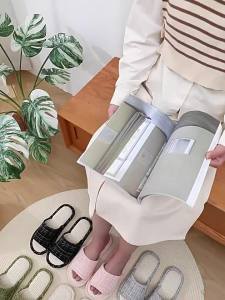 Linen Slippers For Women Summer Indoor Home Use Sweat-Absorbent Non-Slip Suitable For All Seasons Cotton-Linen Slippers For Men