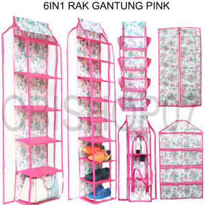 OBISHOP07 RAK GANTUNG 6IN1 RESLETING UNGU